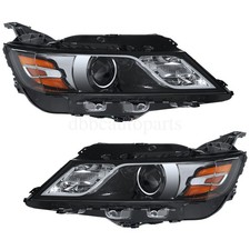 Fit For 2014-2020 Chevy Impala Halogen Headlights Headlamps Pair (Left+Right)