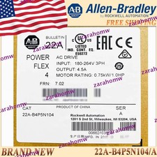 22A-B4P5N104/A Brand New AB 22AB4P5N104 PowerFlex AC Drive 22A B4P5N104 serA US