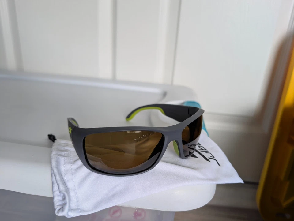 Julbo Run 2 REACTIV Lens Sunglasses Grey/Green Anis Cat.2-4 Unisex - Image 3 of 4