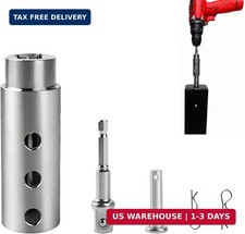 Trailer Jack Drill Adapter, 1 Inch Drive Shaft Stainless Steel Heavy Duty Adapte