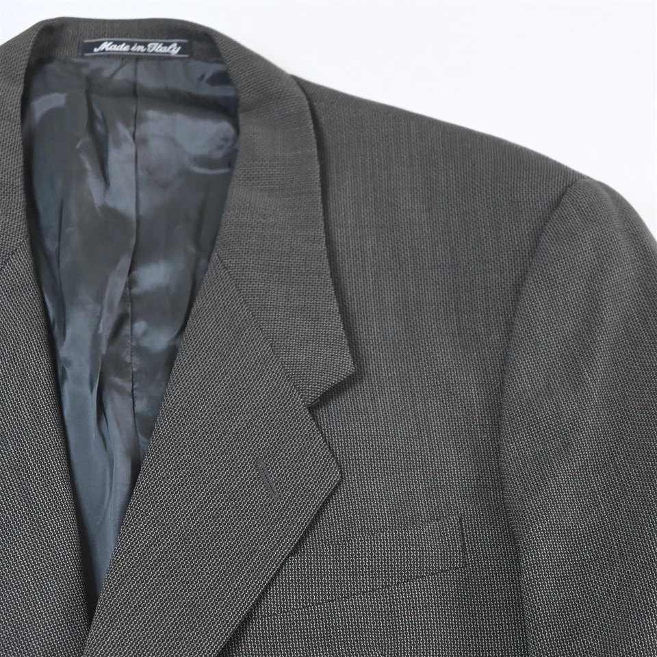 Chaqueta Blazer Abrigo Deportivo De Colección Años 90 Giorgio Armani 42R Marrón 100% Lana Italia Para Hombre Foto 2 de 4
