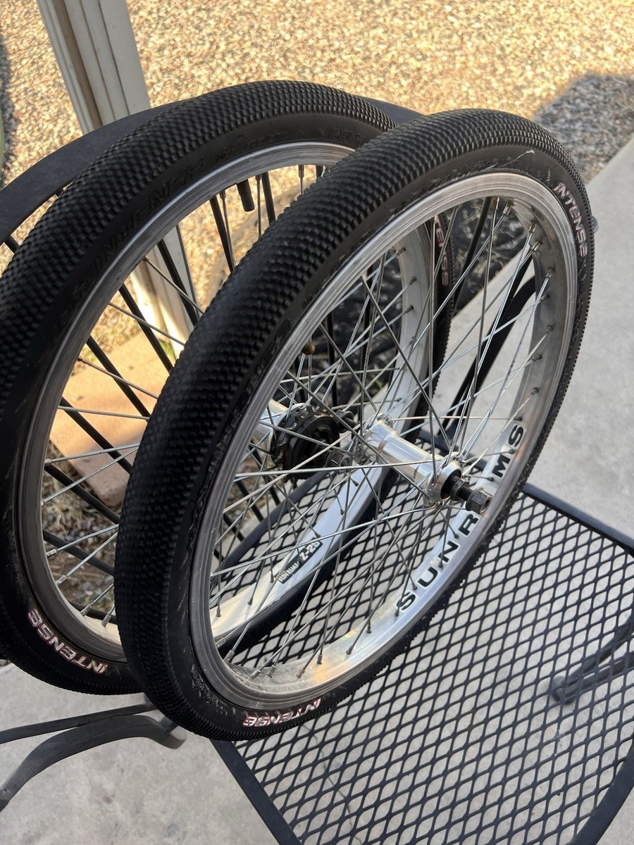 Sun Zx25 Bmx 20” Wheel Set 3/8” Axles | eBay