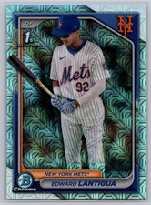 2024 Bowman Chrome #BCP-246 Edward Lantigua Prospects Mojo Refractors