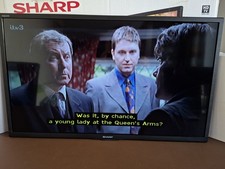 Sharp Aquos 24-inch Smart HD TV/DVD LC-24DHG6131KF with Stand