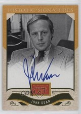 2012 Panini Golden Age Historic Signatures John Dean #JD Auto pu3