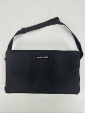 Vintage Case Logic Black Zippered Cassette Carry Storage Case