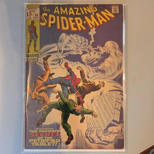 Amazing Spider-Man #74 (1969) Marvel Comics | John Romita | Bronze Age ASM | VG