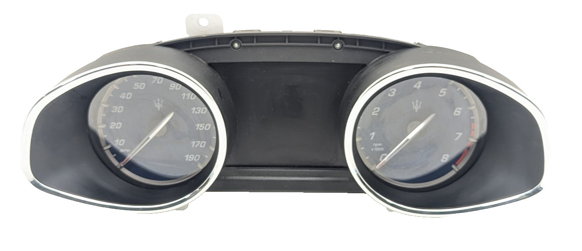13-16 Maserati Quattroporte S Q4 3.0L Instrument Cluster Speedometer 66k