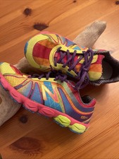 New Balance Multicolor Kids Running Shoes Lace Up Size 3 FREE SHIP