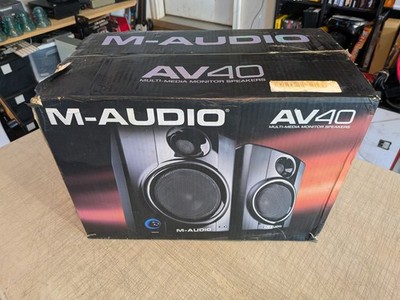 Brand New M-Audio Studiophile AV 40 Studio Monitor Shelf Computer Media Speakers
