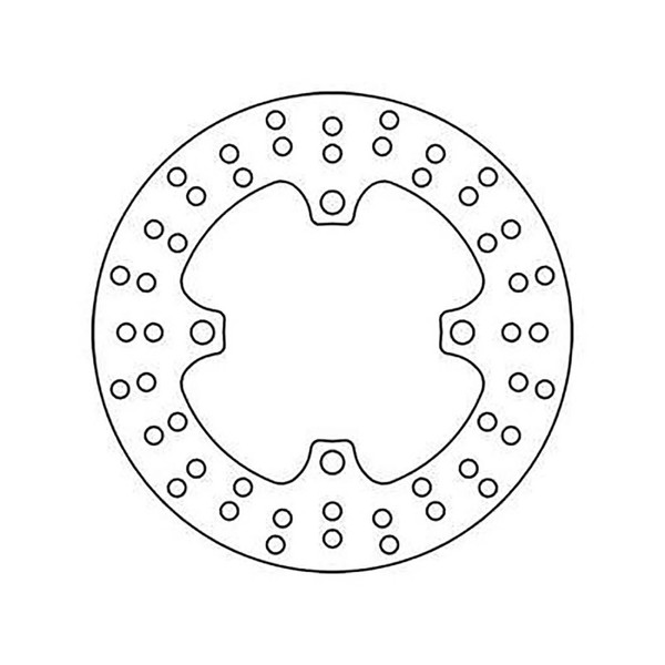TRW Bremsscheibe (FüR: Kawasaki Versys 650 LE650A 07 Hinten )-image