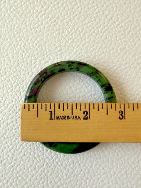 Green Ruby Zoisite Bangle Bracelets Bangle - image 4