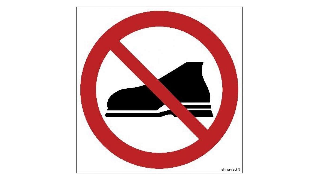 ЗНАК - GB009 Заказ на обувь для женщин - аркуш 12 наклеек 5 x 5 см FS