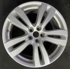 Front Jaguar Silver Xj Oem Wheel 19 2010-2019 Original Factory Rim 19x9 59873a Front Jaguar Silver Xj Oem Wheel 19 2010-2019 Original Factory Rim 19x9 59873a