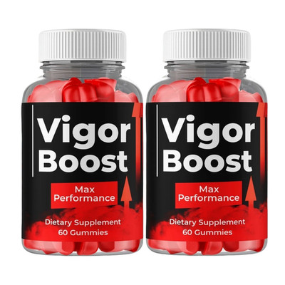 2-Pack Vigor Boost Gummies - VigorBoost Gummies Male Support Formula -120Gummies