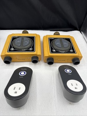Lot 2 Genuine Rainpoint TTV203WRF  2-Zone wifi Irrigation Water Timers with Hubs