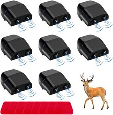 8 PCS Deer Whistles for Car, Auto Save a Deer Warning Device, Universal Deer Hor