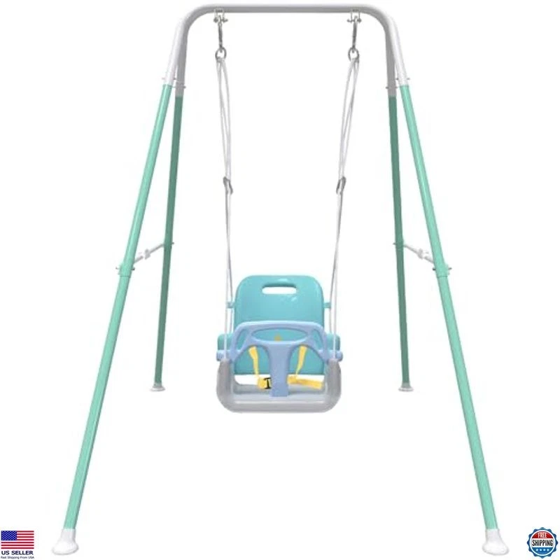 Multifunctional Toddler Swing, Foldable Baby Swing for Indoor & Outdoor Use,