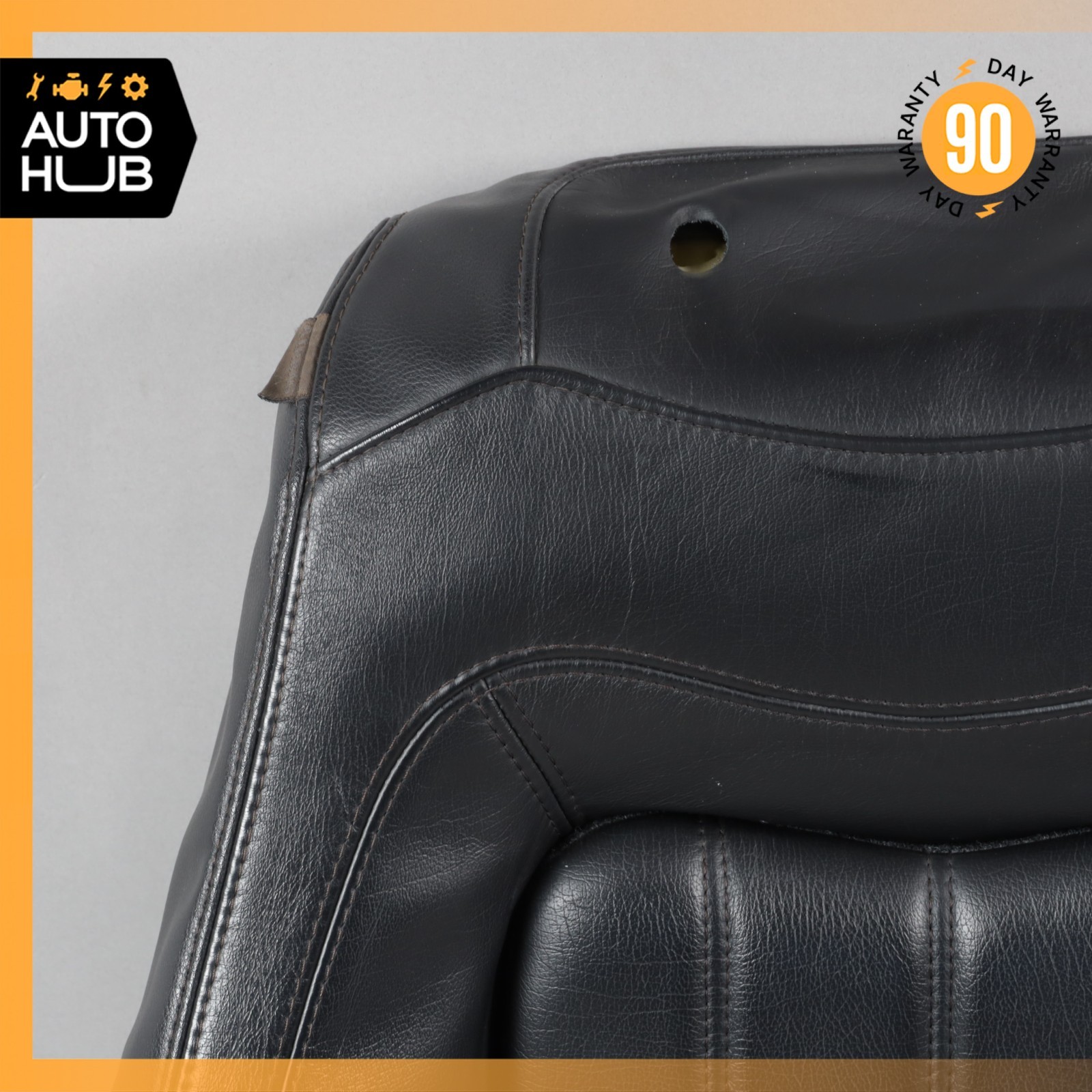 08-12 Maserati GranTurismo S M145 Right Side Top Upper Seat Cushion Black OEM
