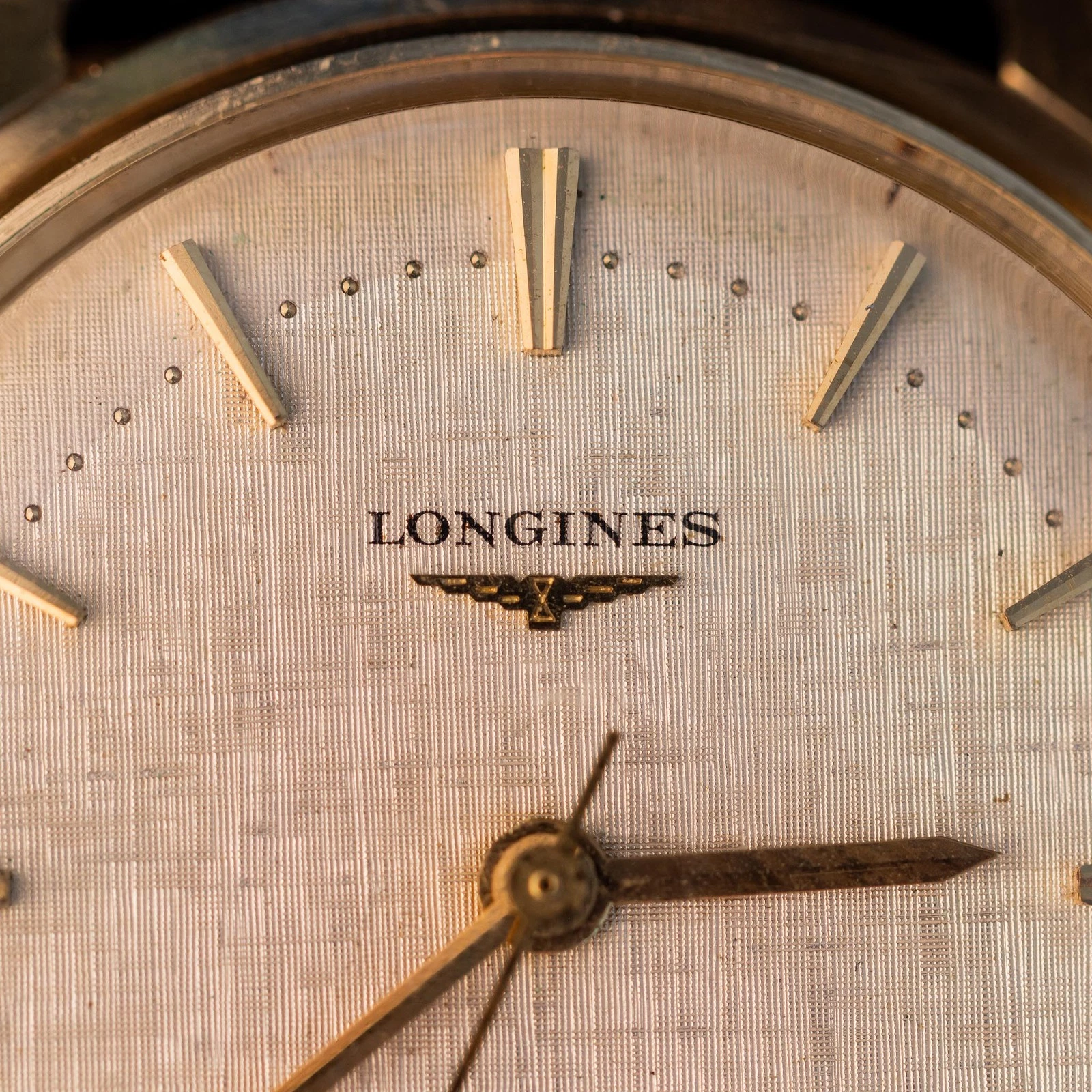 Vintage Longines Grand Prize 14K Solid Gold Automatic Watch Cal 340 Box & Papers - product detail image 12
