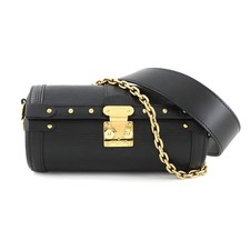 Borsa a tracolla Louis Vuitton Epi Papillon bauletto pelle nera M58655 90289492