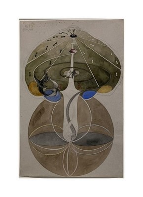 Hilma af Klint Tree of Knowledge No 2 : Giclée Art Print 1913 1915