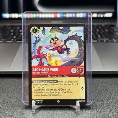 Jack-Jack Parr - Incredible Potential 121/204 Wilds Unknown Super Rare NM