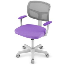 Adjustable Height Children Study Chair Kids Desk Chair w/Universal Casters