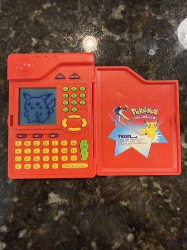 Pokémon Pokedex Toy 1998 Tiger Electronics Vintage, Working