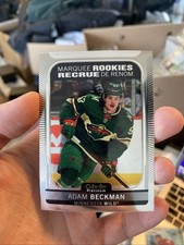 2021-22 O-Pee-Chee Platinum Base Marquee Rookies Adam Beckman #289 Wild
