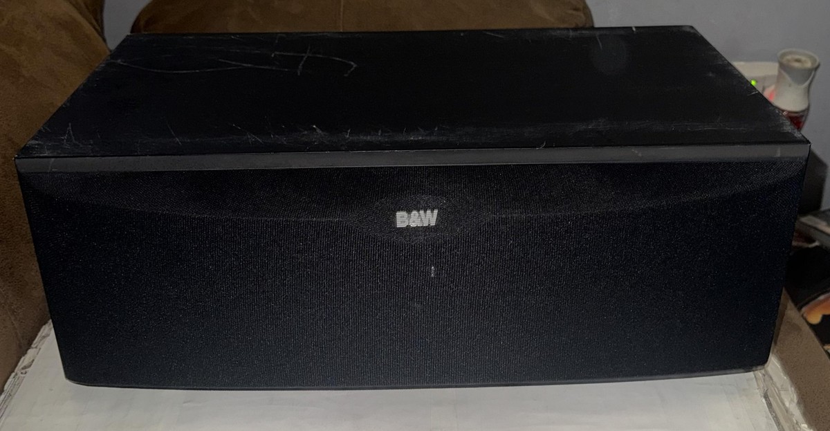 Bowers & Wilkins B&W CC6 S2 Center Channel Speaker Black Tested | eBay