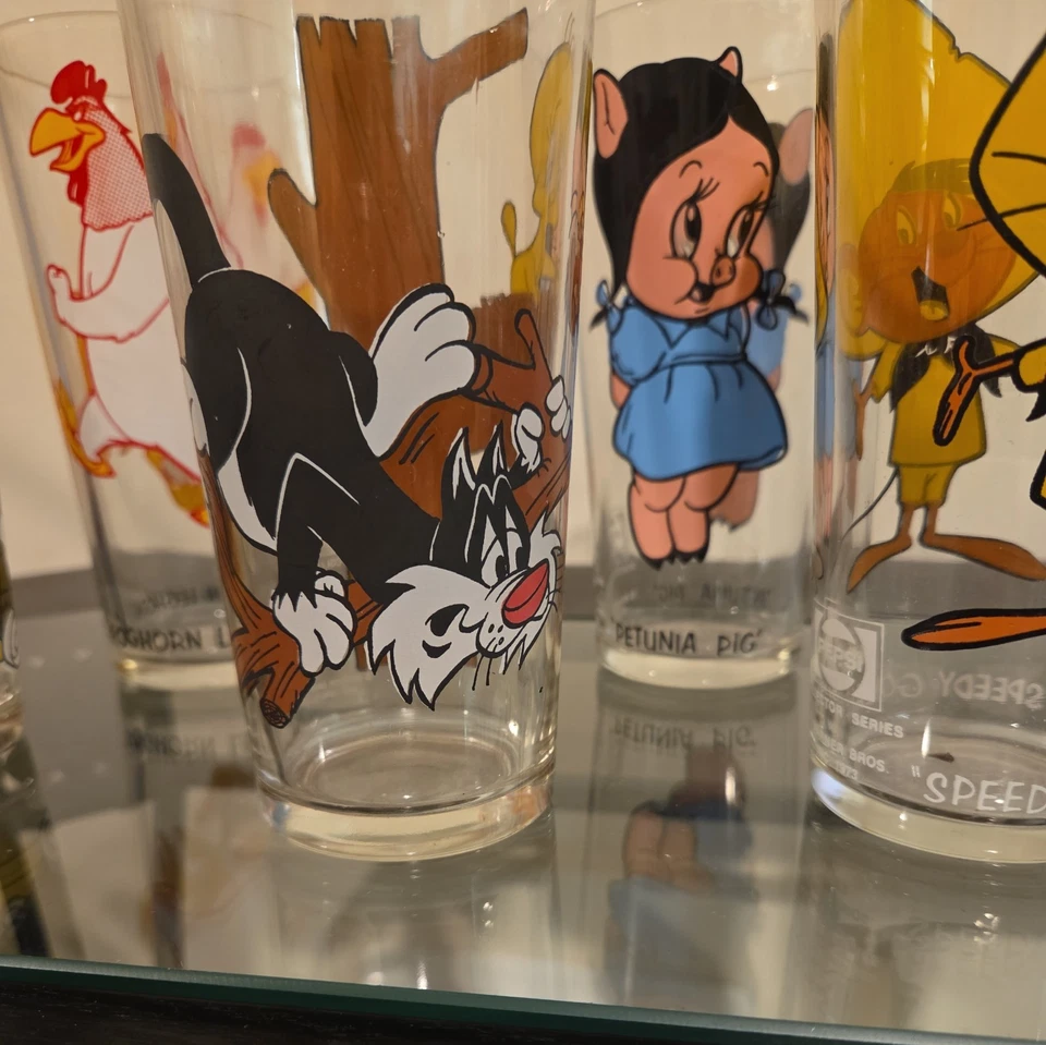 Gafas Warner Bro SERIE COLECCIONISTA PEPSI '73'75 '76 Bugs Piolín Silvestre Rápido Foto 4 de 4