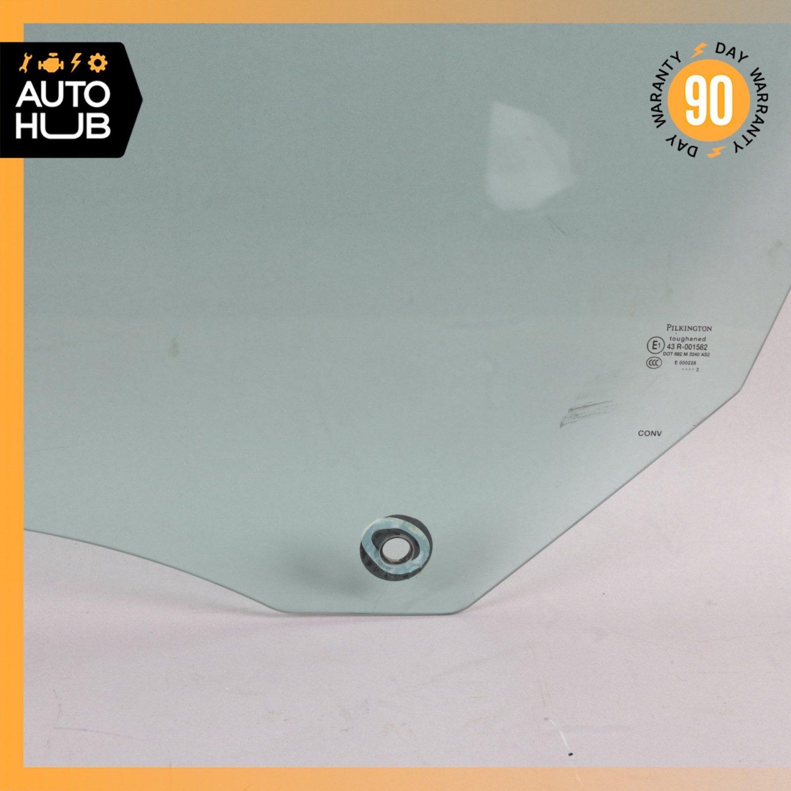 05-16 Aston Martin DB9 DBS Volante Front Left Side Door Window Glass OEM 22k