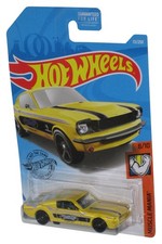 Hot Wheels '65 Mustang 2+2 Fastback Muscle Mania 8/10 (2017) Yellow Toy Car 72/2