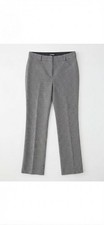 Express Editor Barely Boot Low Rise Houndstooth Pants Size 6L