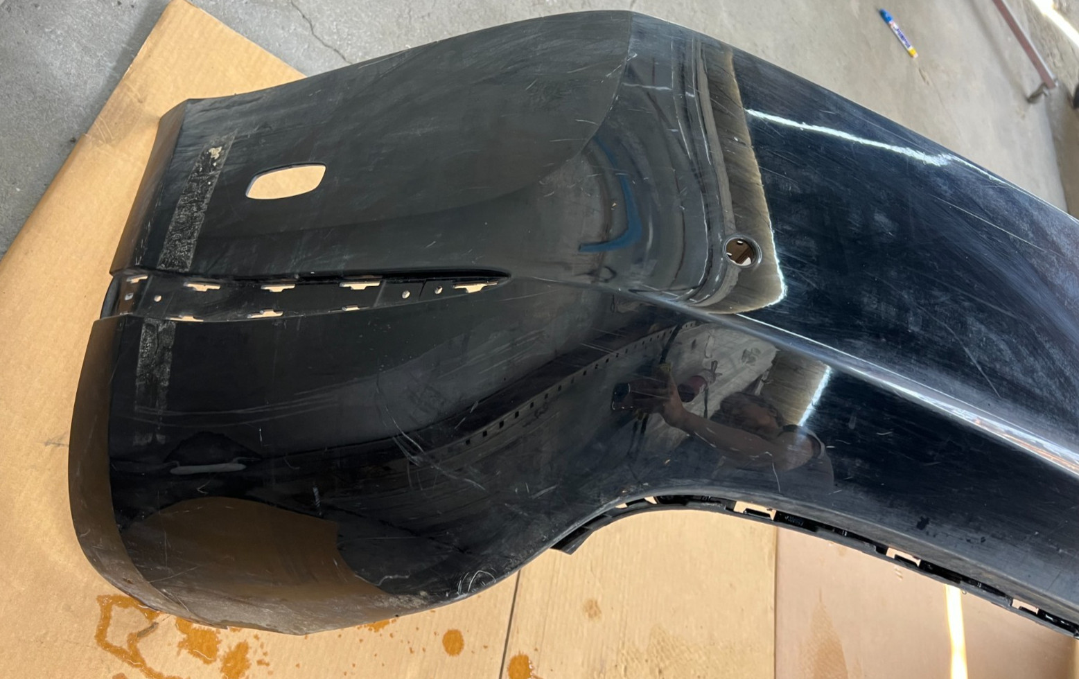 2012-2015 BENTLEY CONTINENTAL GT COUPE REAR BUMPER 3W3807421 OEM
