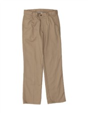 CHAPS Boys Pegged Chino Trousers 15-16 Years W29 L29 Beige Cotton BT04