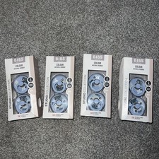 Bibs Colour Pacifier 4-Pack Round Nipple Natural Rubber 8ct