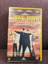 From Dusk Till Dawn VHS Exrental Big Box Quentin Tarantino