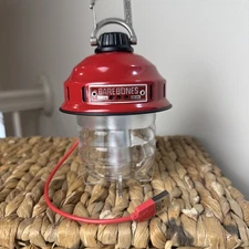 Barebones Living LIV-288 Beacon Hanging LED Lantern Dimmable Red Rechargeable