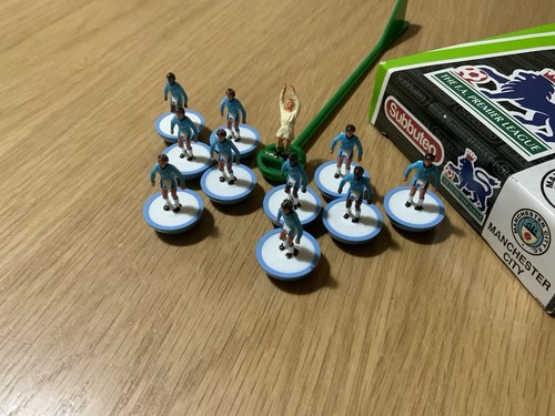 Manchester City Subbuteo 63744 FA Premier League Brother Shirts - Picture 4 of 11
