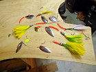 lot of 5 fishing rigs — photo 1