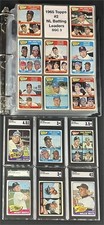 1965 Topps Baseball Complete Set ( 1-598 ) w/ SGC Graded (6) VG/EX AVG