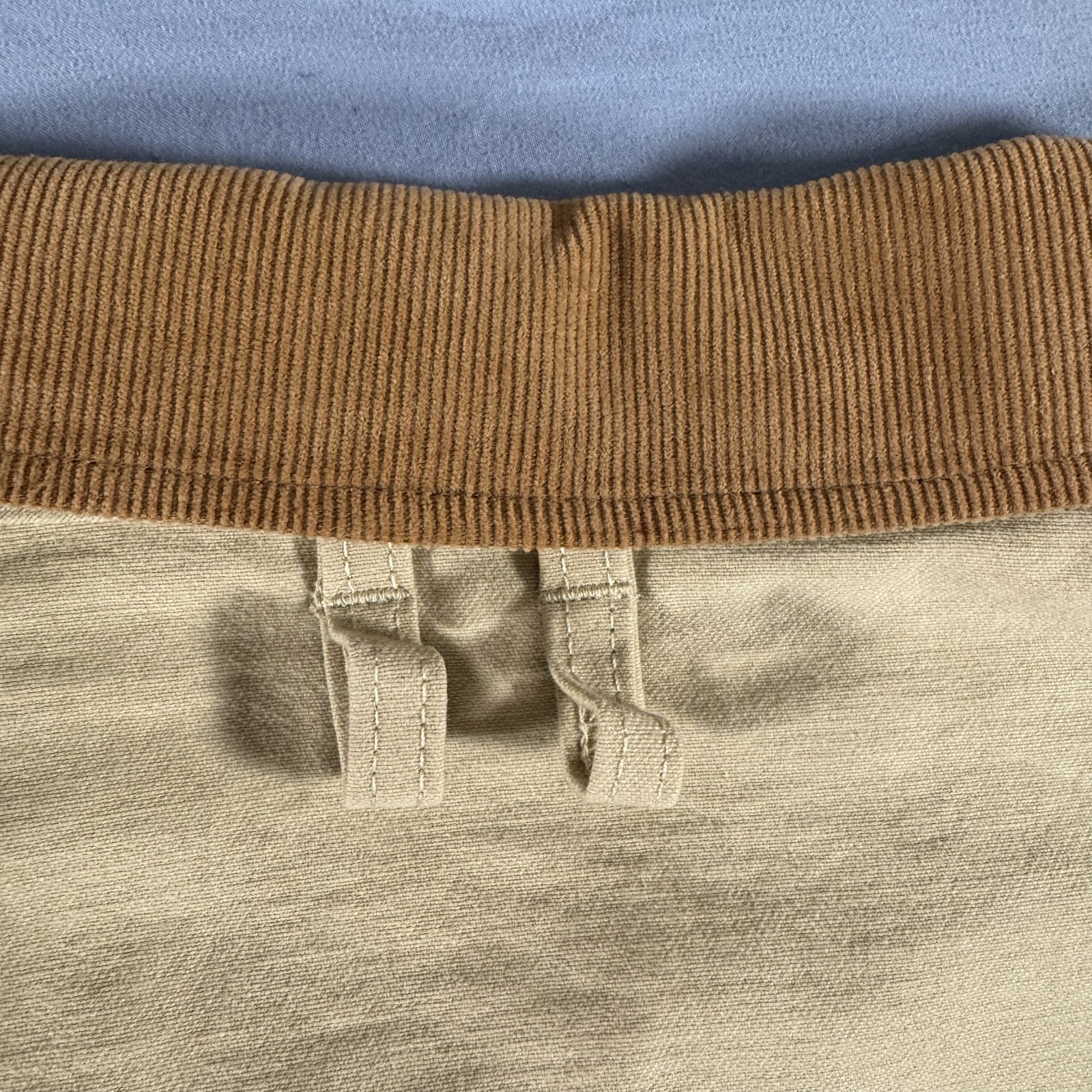 Stan Ray Men's Beige Cotton Canvas Military Jacket Size M Button Utility Coat - second product detail image