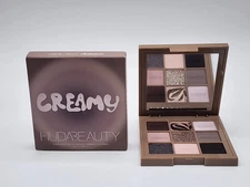 Huda Beauty Greige Creamy Obsessions Eyeshadow Palette New 9 Shades