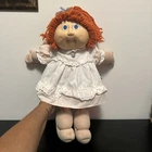 Vintage Cabbage Patch Kid Doll Red Hair Blue Eyes Signed Appalachian 1978 1982