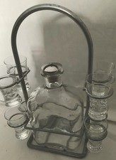 Glass Decanter Shot Glass Holder Wine Decanter Stand