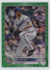 2022 Topps Chrome Green Wave Refractor 43/99 Jon Gray #23 0q3