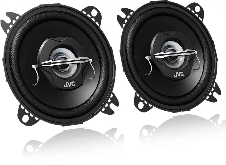 210WATT  JVC 100mm LAUTSPRECHER BOXEN SET 10cm 2-WEGE KOAXE AUTO SYSTEM  NEUWARE - Bild 1 von 1