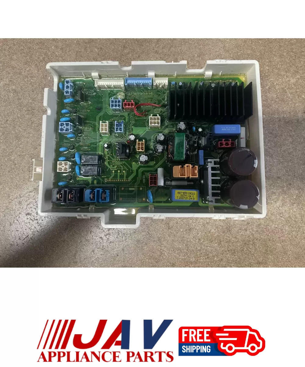 LG 6871ER1062G AP4457383 1359889 AH3529954 Washer Control Board JJV# 20982